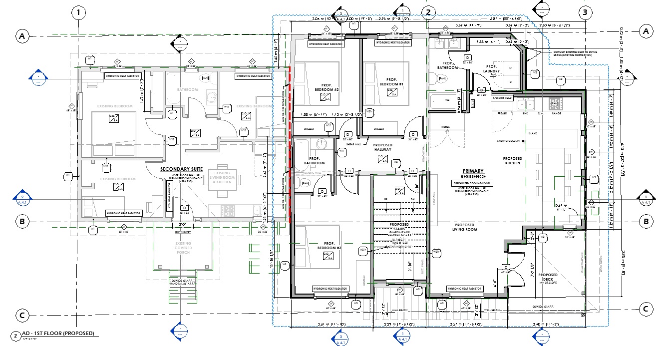 800 Greene St — Main floor plan
